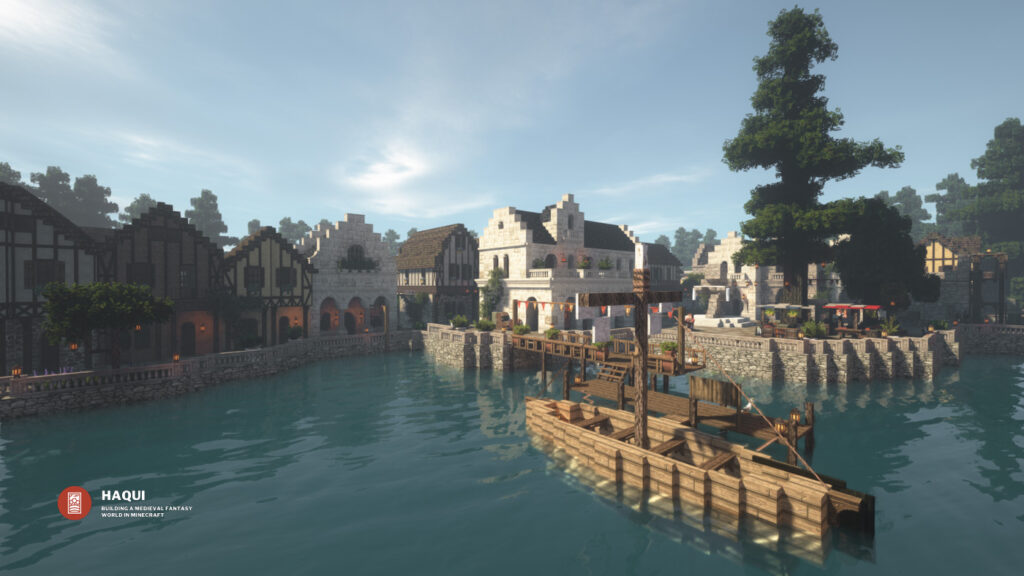 Minecraft Conquest Reforged Medieval Fantasy City